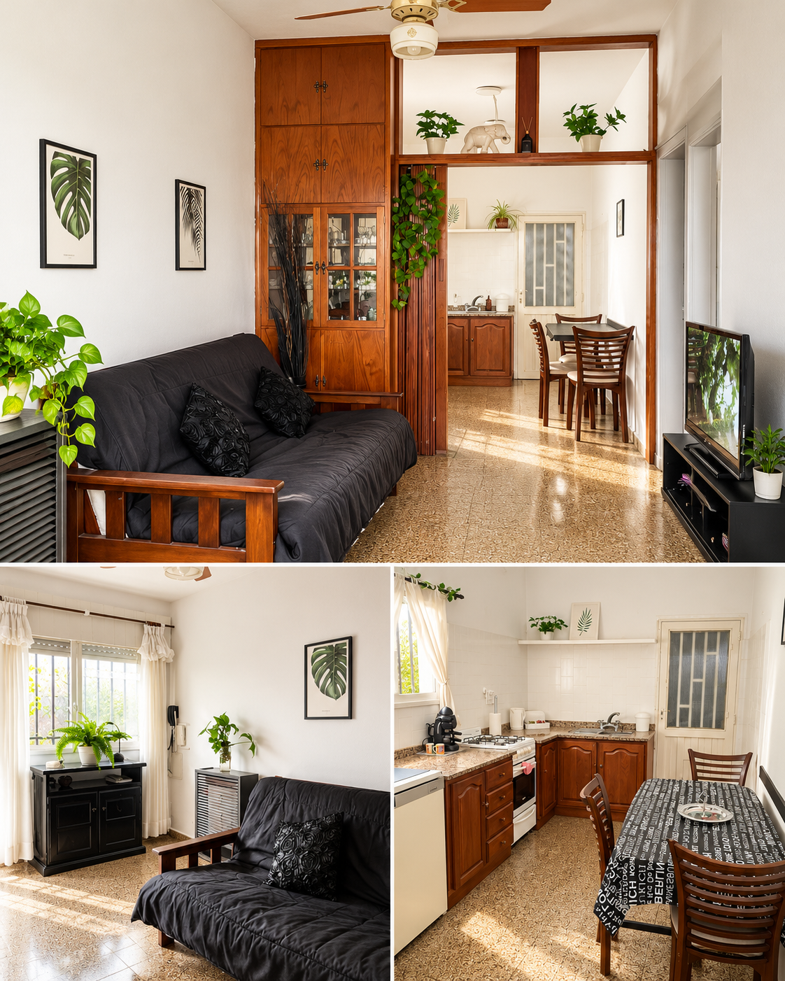 Habitación preparada para una estadía cómoda